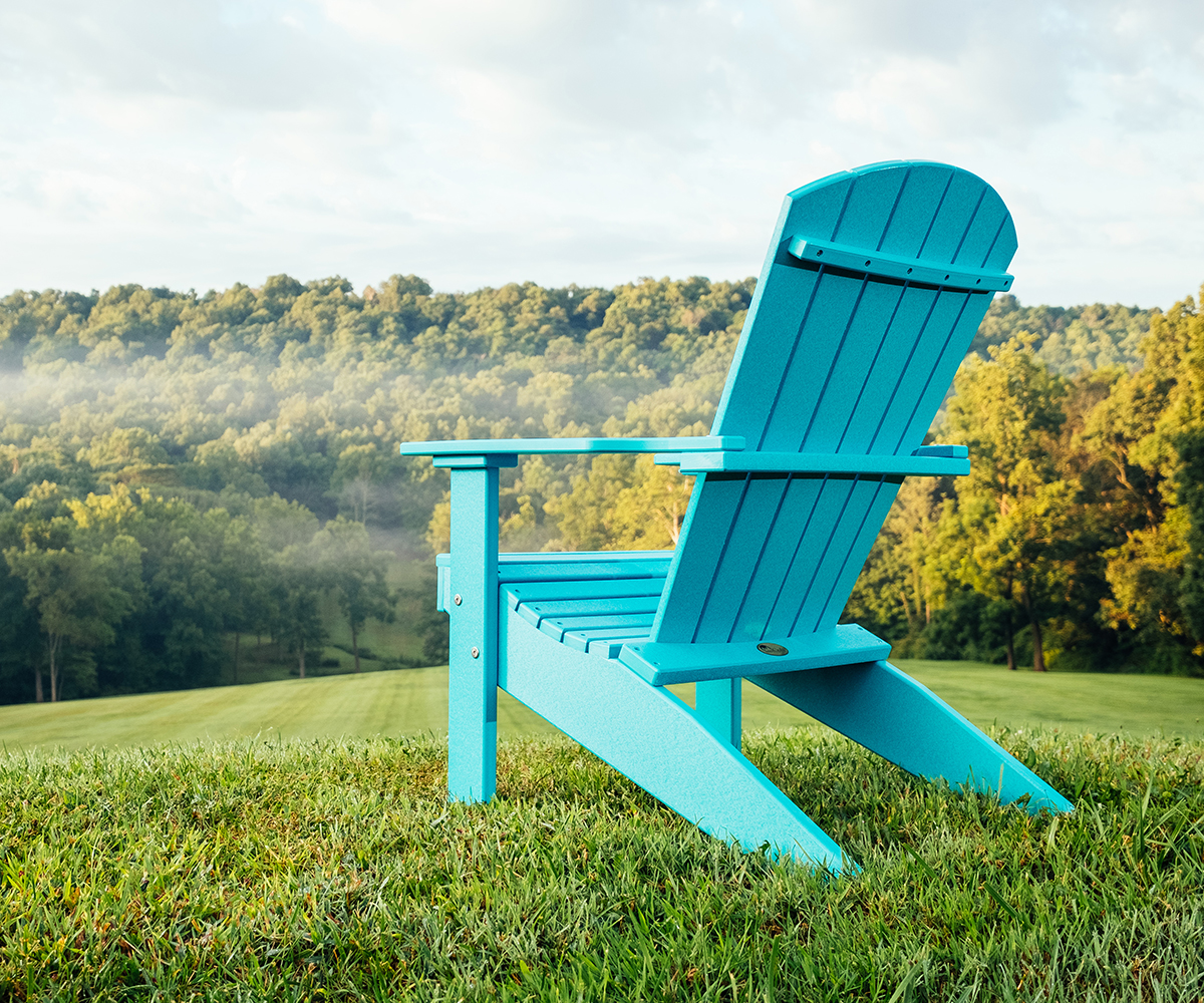 Amish made outdoor poly furniture