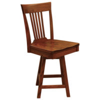 OW Shaker 5 Slat 24" Bar Chair - Image 2