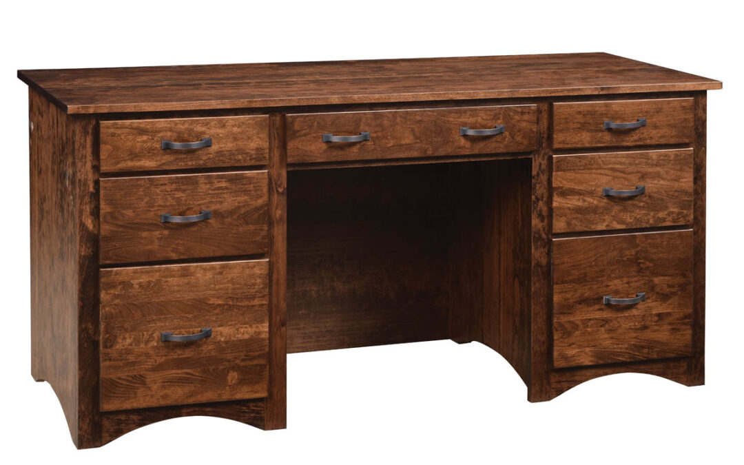 Shaker Double Pedestal Desk