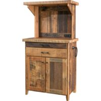 Coffee Bar - Reclaimed Wood