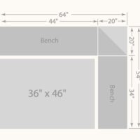 5 Piece Mission Corner Nook Set - Image 2