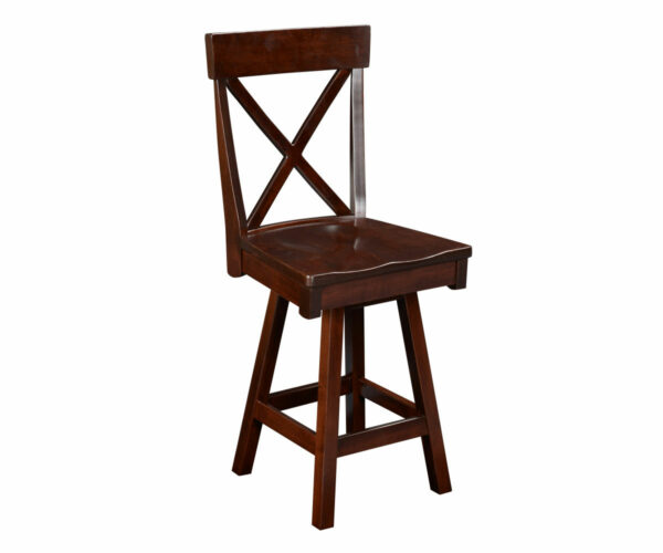 Single-X 24" Swivel Bar Stool