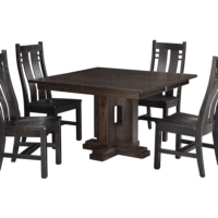 Boca Single Pedestal Table - Image 2