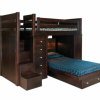 Loft Bed with Steps