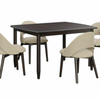 Oneida 24" Stationary Bar Chair - Image 2