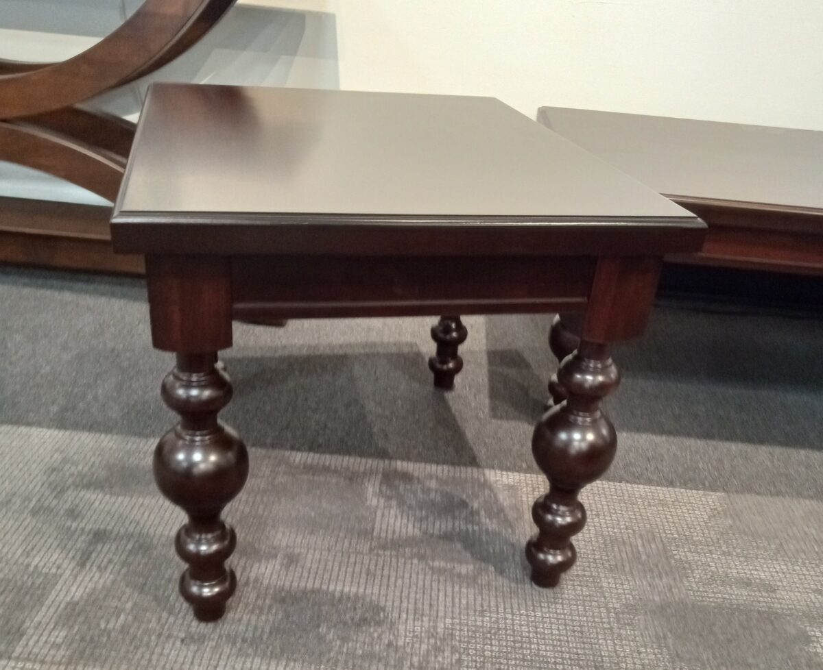 Turned Leg Coffee And End Table Set - Deal - Image 2