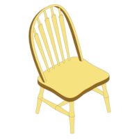 Arrow Back Child's Chair