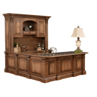 Montereau U-Shape Desk & Hutch