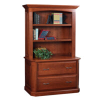 Buckingham Lateral File and Bookshelf