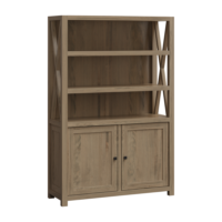 Stillmore Bookcase with Doors