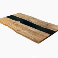 Gold Swirl Live Edge Slab - Image 4