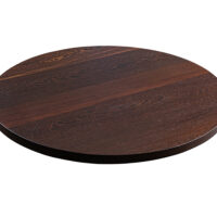 Exotic Round Wenge Table Slab - Image 2