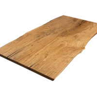 Live Elm Bookmatch Table Slab - Image 4