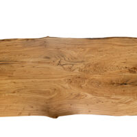 Live Elm Bookmatch Table Slab - Image 2