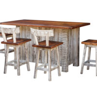 Greenville Swivel Stool with Back - Square - Image 2