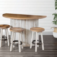 American Bar Stool With Back - Image 3