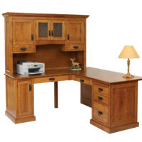 Homestead Corner Desk & Hutch