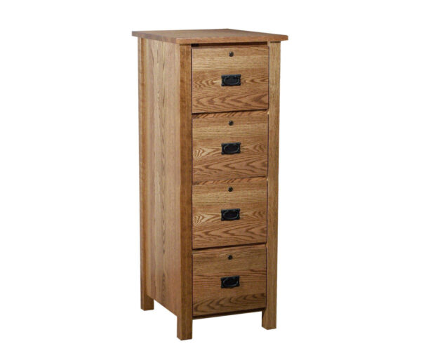 Classic Mission 4-Drawer File Cabinet