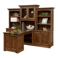 Liberty Partners Desk & Three Piece Hutch - Image 2