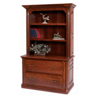 Lexington Lateral File and Bookshelf