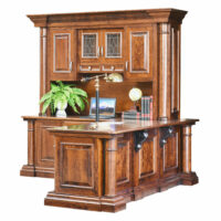 Paris Corner Desk & Hutch