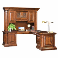 Paris Corner Desk & Hutch - Image 2