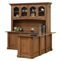 Signature Corner Desk and Hutch