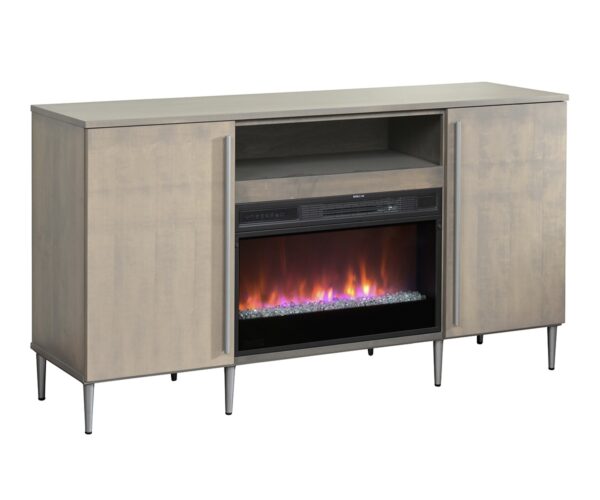 Pinnacle Firebox TV Stand