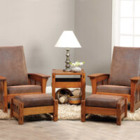 Morris Mission Ottoman - Image 3