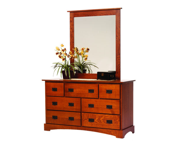Old English Mission 56" Dresser