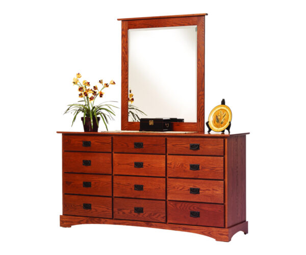 Old English Mission 72" Dresser