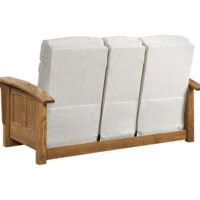 Shaker Center Console Recliner Love Seat - Image 4