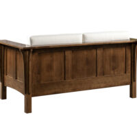 Shaker High Back Love Seat - Image 2