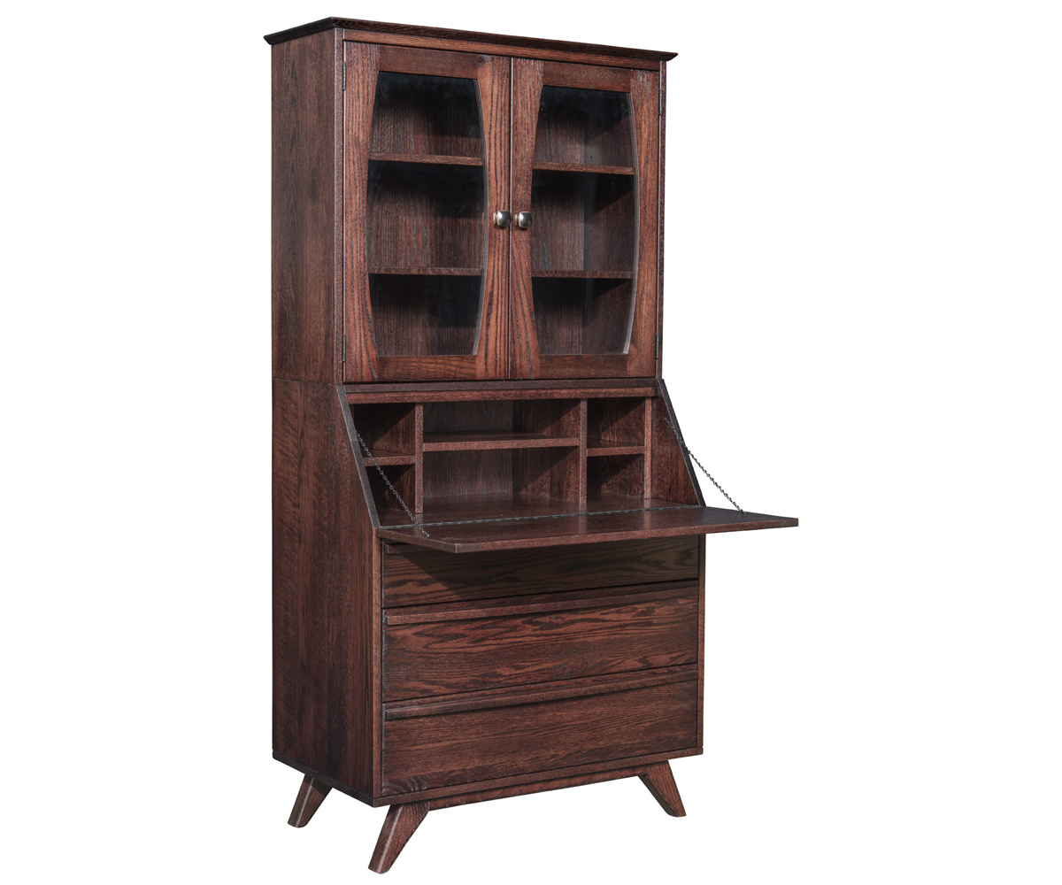 Mid Century Secretary Desk - Image 2