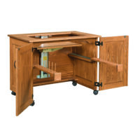 Extra Large Flat Top Serger Cabinet - Image 2