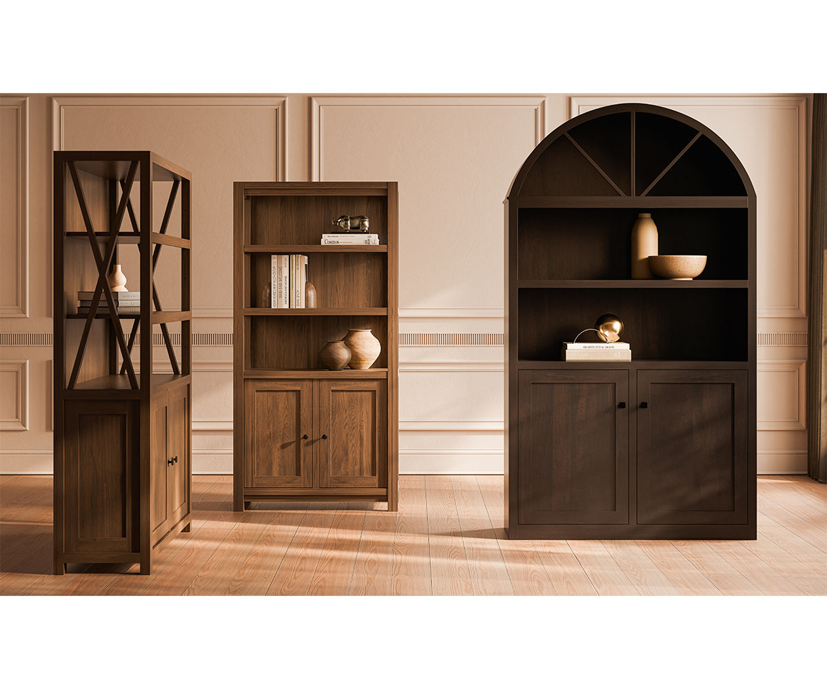 Alani Bookcase with Doors - Image 2