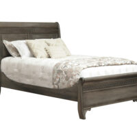 Eminence Sleigh Bed With Low Footboard
