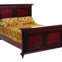 Fur Elise Panel Bed