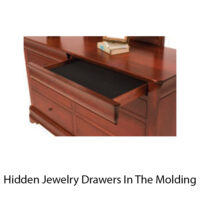 Louis Phillipe Chest of Drawers - Image 2