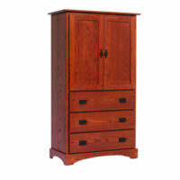 Old English Mission Armoire