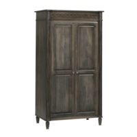 Eminence Wardrobe With Rod & Shoe Shelf