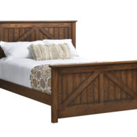 Mountain Lodge Panel Bed