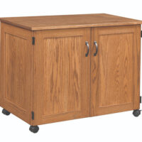 Extra Large Flat Top Serger Cabinet