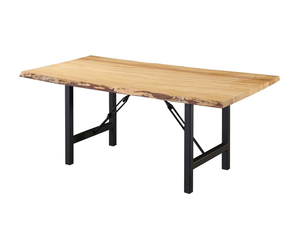 Wormy Maple Dining Table