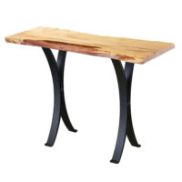 Wormy Maple Sofa Table
