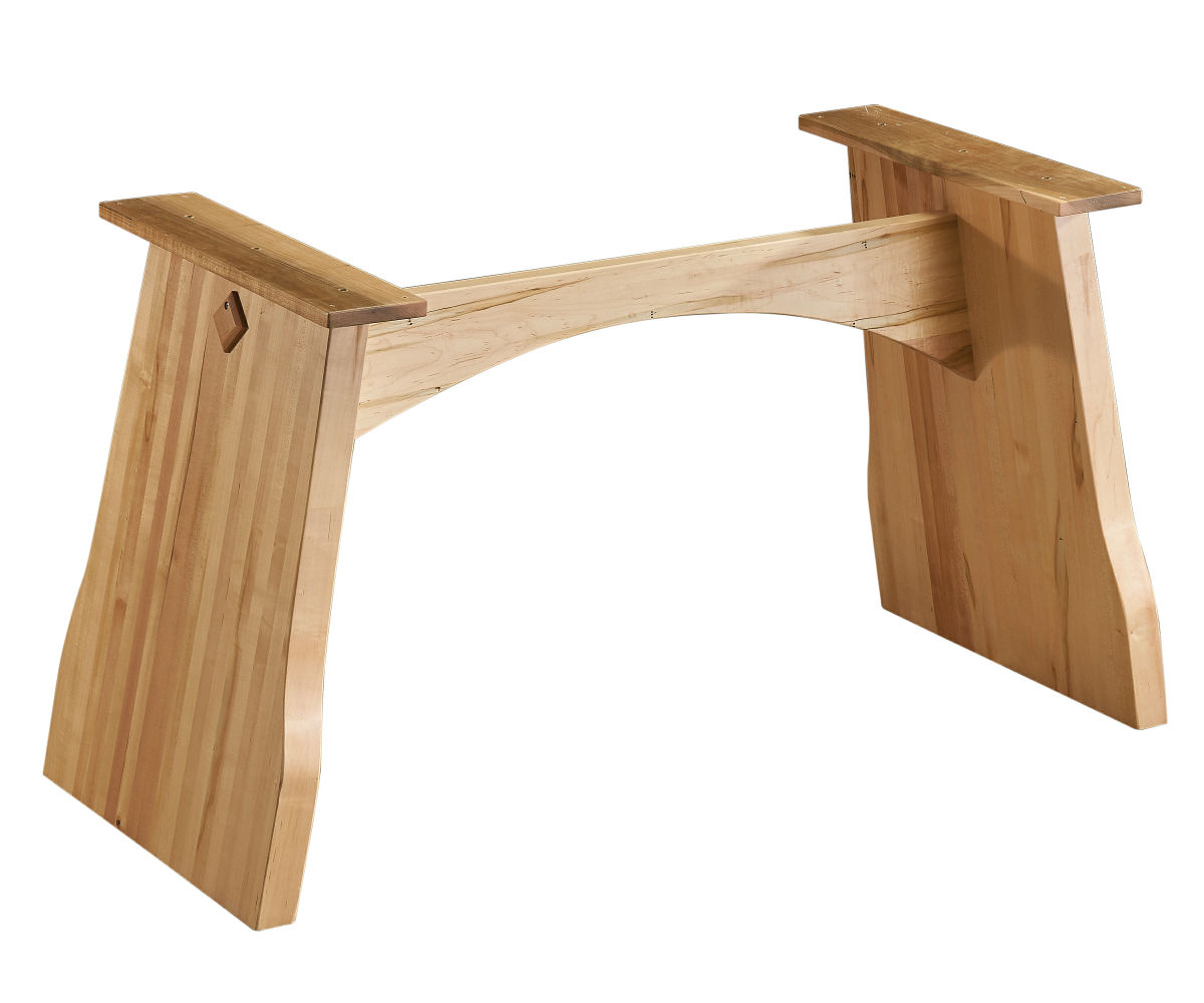 Wormy Maple Slab Table - Image 2