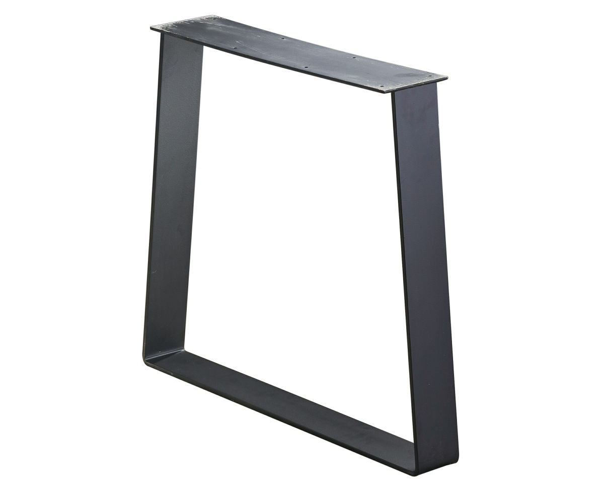 Walnut Bookmatch Dining Table - Metro Base - Image 2