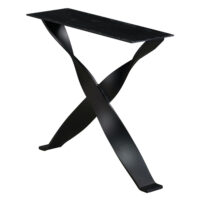 Walnut Dining Table - Railroad Legs - Image 2