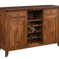 Wine Cabinet - Curved Legs