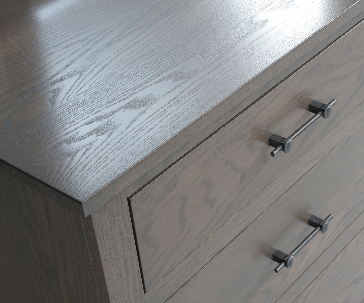 Hamilton Three Drawer Nightstand - Image 2